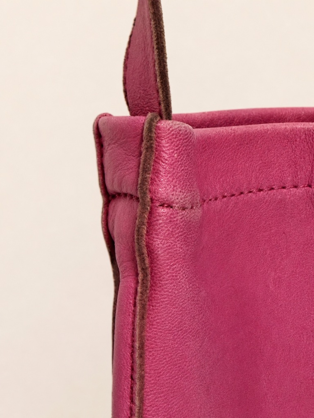 Hermes Milo Clou de Selle Pink Fuchsia Lambskin Crossbody Bag COA - Picture 10 of 16